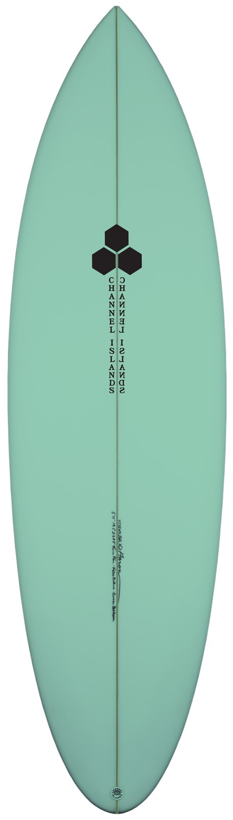 Channel Islands Twin Pin surfboard